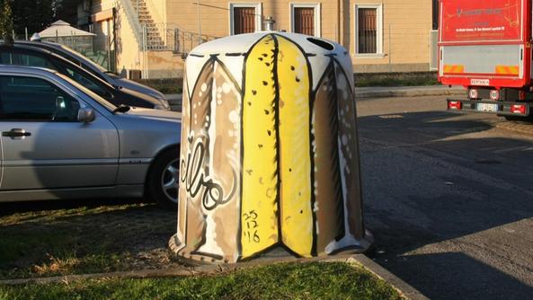 Pulizia (quando serve!) dei graffiti con ice blasting